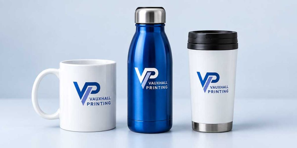 Branded mug and drinkware