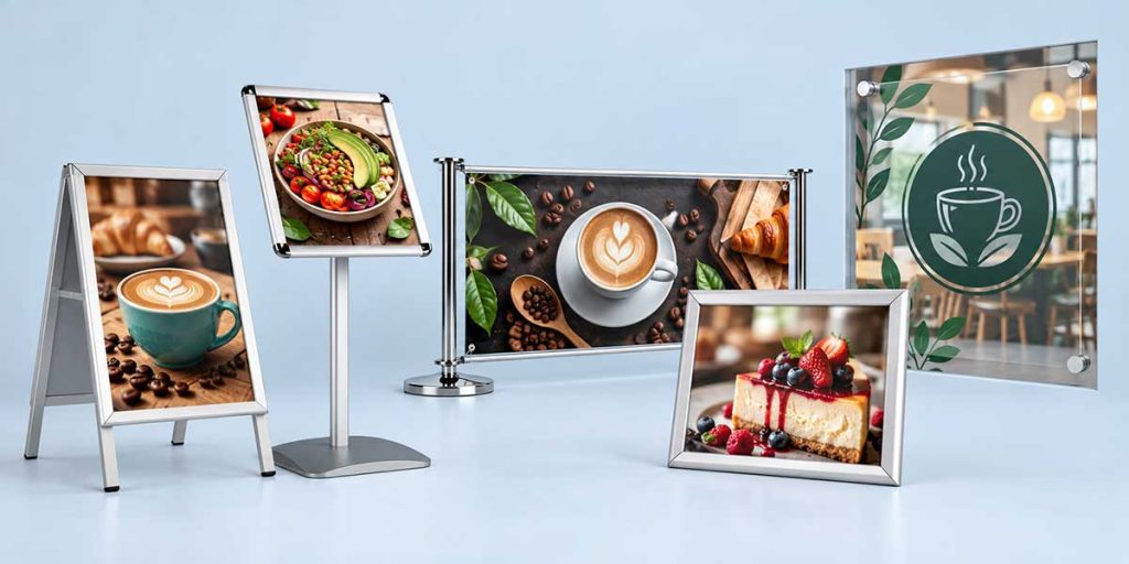 Large format print signs examples