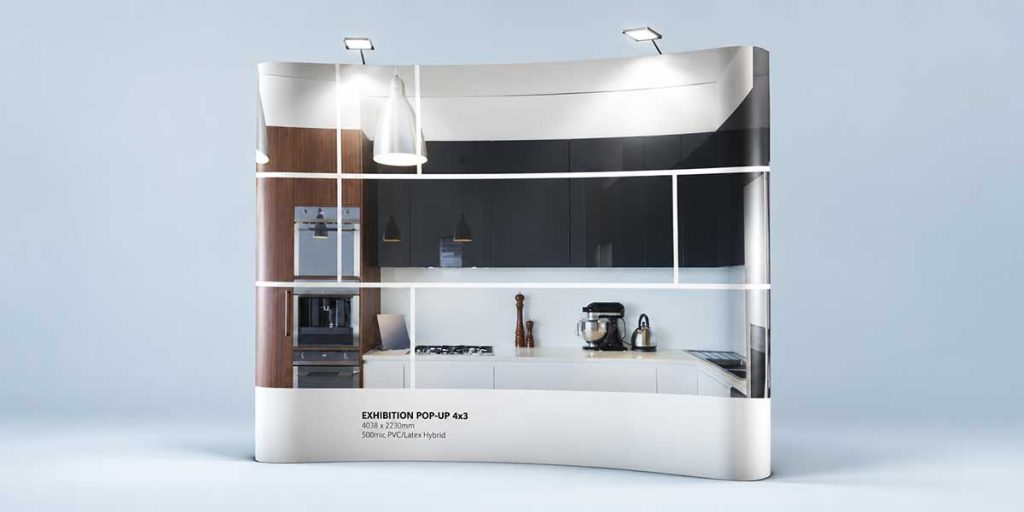 Exhibition popup display